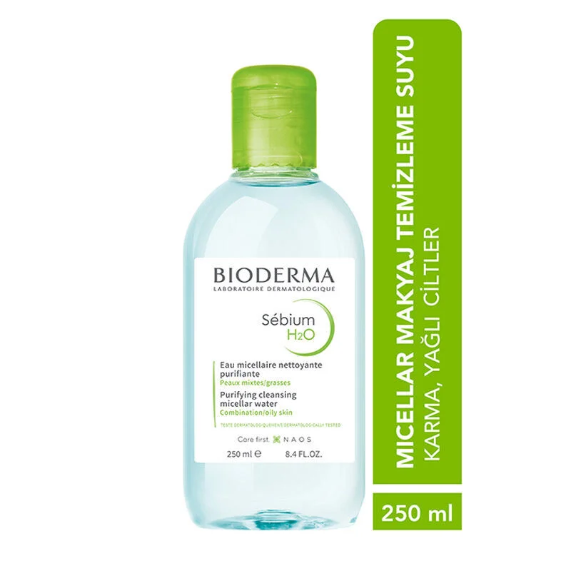Bioderma Sebium H2O Face and Makeup Cleansing Water 250 ml 2