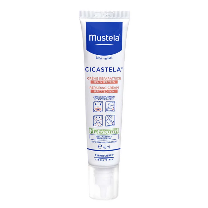 Apaisez et protégez la peau sensible avec Mustela Cicastela 3
