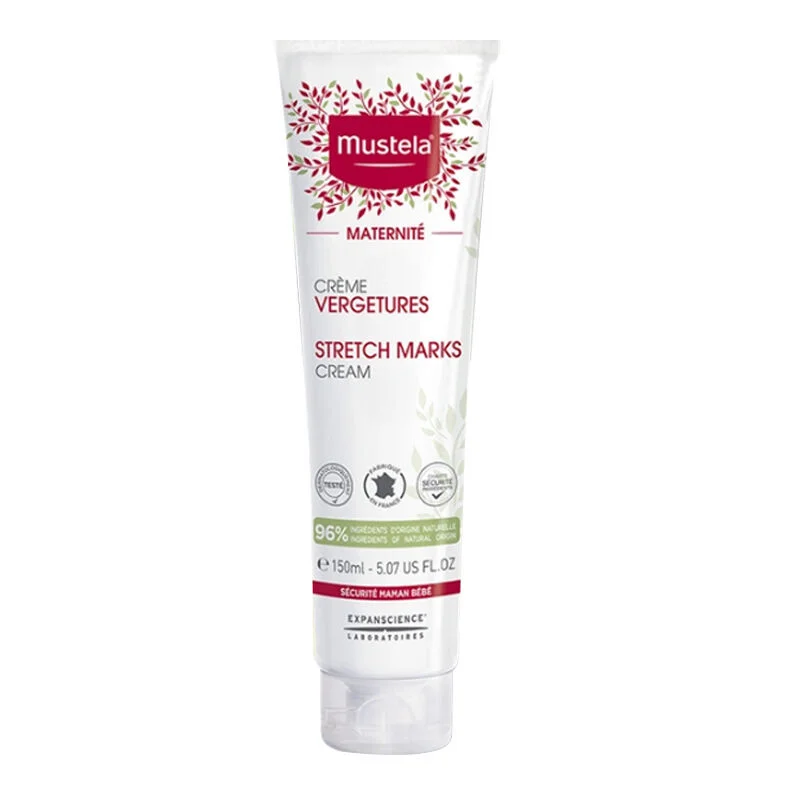 Renforcez l'élasticité de votre peau avec Mustela Maternité 3