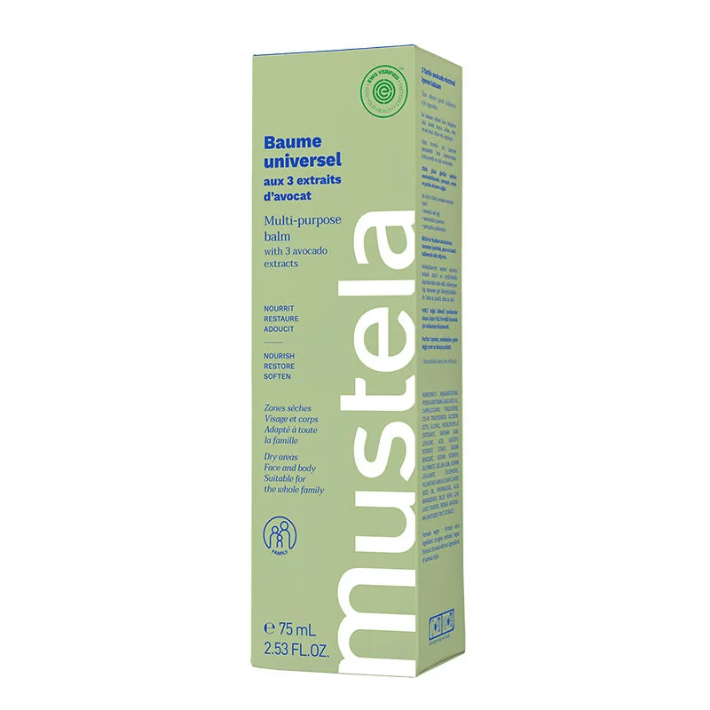 Hydratez & Apaisez : Baume Mustela Avocat pour Peau Sèche 2