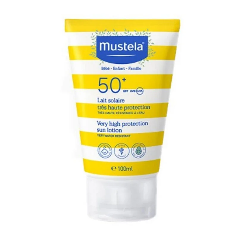 Protégez la peau de votre enfant avec Mustela SPF 50+ 2