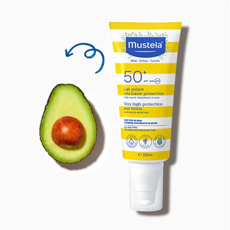 Protégez votre peau avec Mustela Lait Solaire SPF50+ 200ml 3