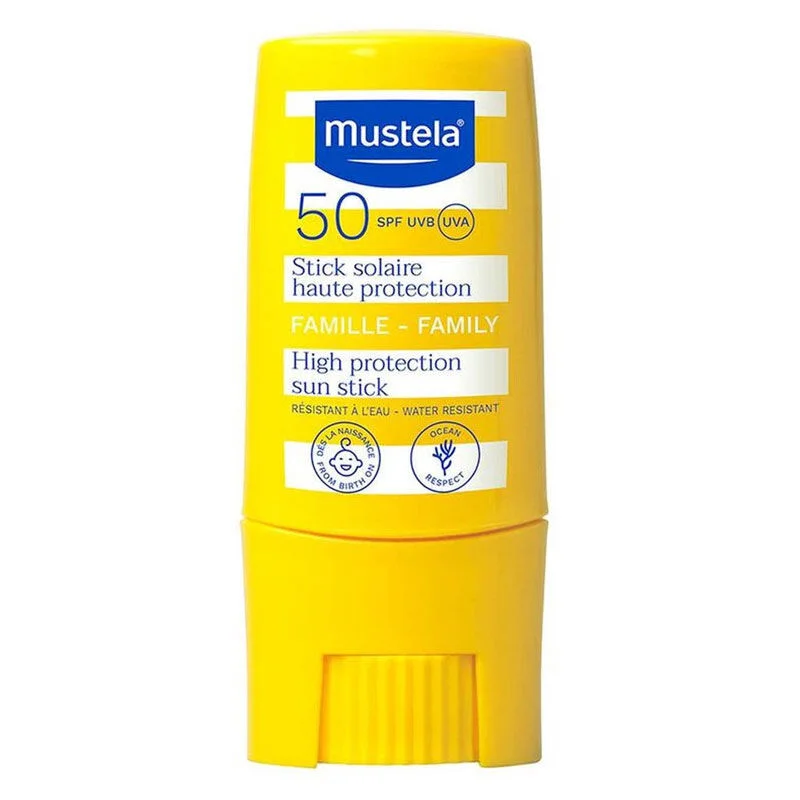 Protégez votre famille : Stick Solaire Mustela SPF50+ 9 ml 2