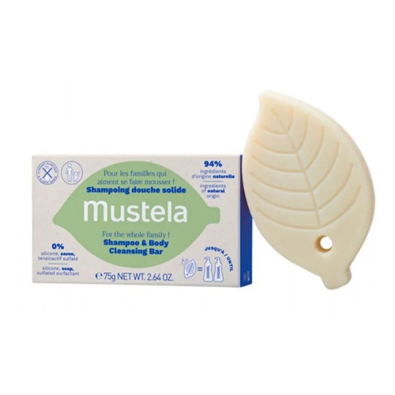 Obtenez une peau et des cheveux doux avec Mustela Pain Lavan 2