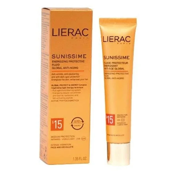 Lierac Sunissime Energizing Protective Fluid SPF15 40 ml