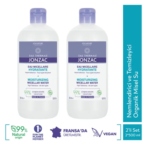 Nettoyez, Hydratez, Apaisez : Eau Micellaire Jonzac Bio 2