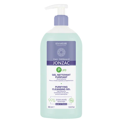 Purifiez votre peau : Gel Nettoyant Jonzac Pure Skin 400 ml