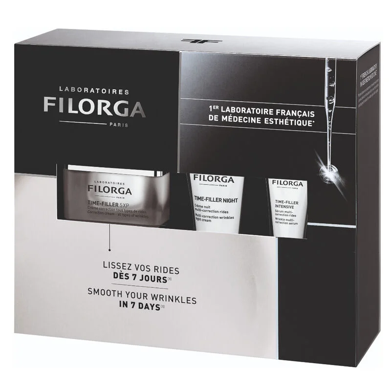 Corrigez intensément les rides avec Filorga Time Filler Set 2