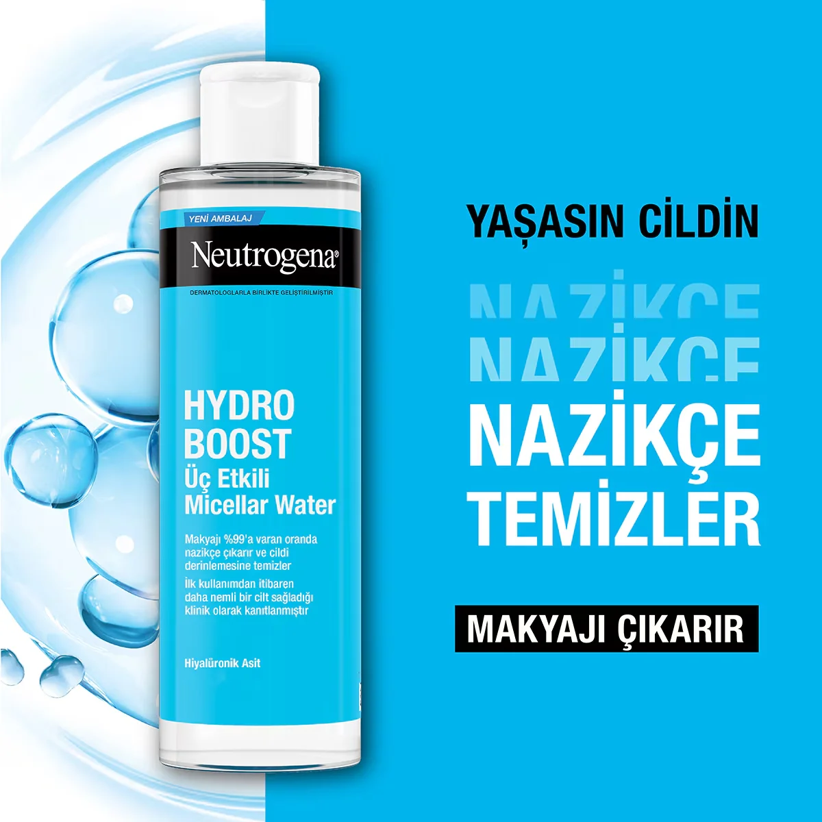 Démaquillez & Hydratez : Eau Micellaire Neutrogena Hydro Boo 5