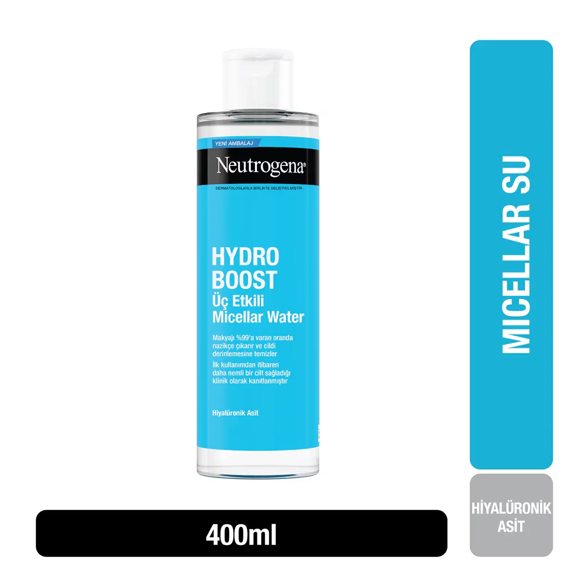 Démaquillez & Hydratez : Eau Micellaire Neutrogena Hydro Boo 3