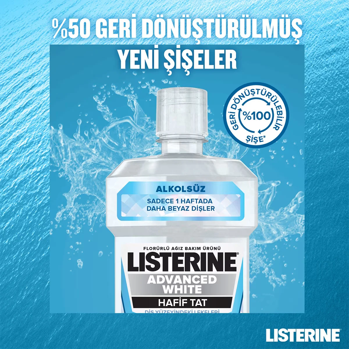 Blanchissez vos dents, protégez-les avec Listerine Advanced 6
