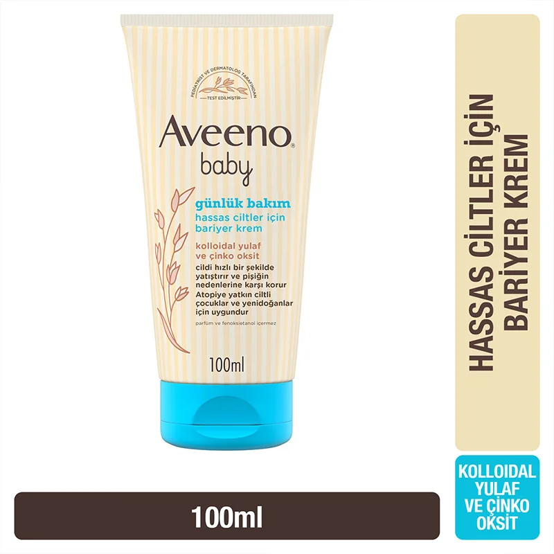 Protégez & Apaisez: Crème Barrière Aveeno Baby Peau Sensible 3