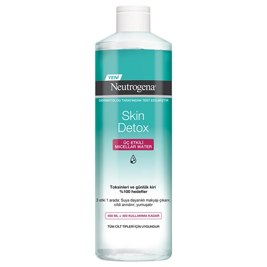 Purifiez votre peau avec l'Eau Micellaire Neutrogena Skin De