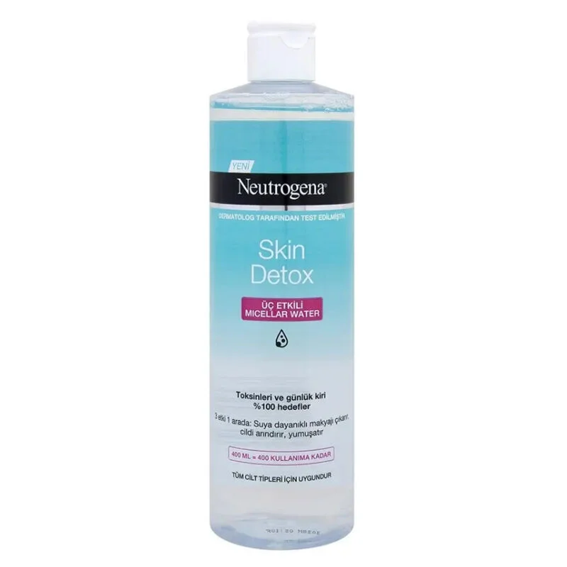 Purifiez votre peau avec l'Eau Micellaire Neutrogena Skin De 2