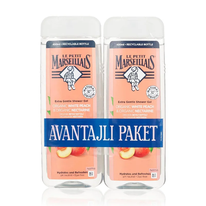 Peau Douce & Hydratée : Gel Douche Pêche Nectarine 2