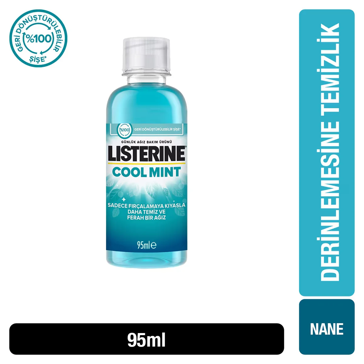 Listerine غسول الفم ليسترين بنكهة النعناع المنعش 95 مل 3