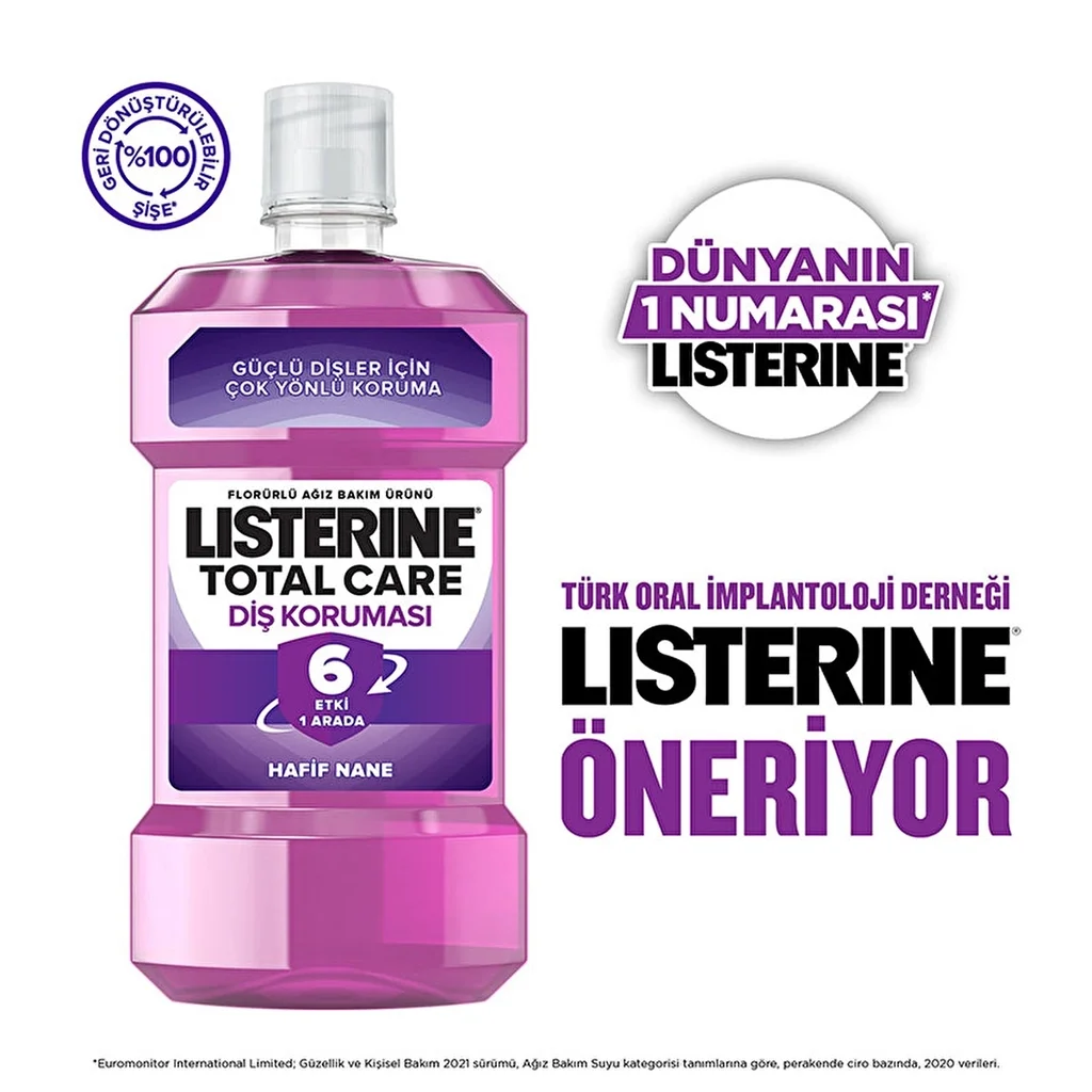 Obtenez une Hygiène Bucco-Dentaire Complète avec Listerine T 6
