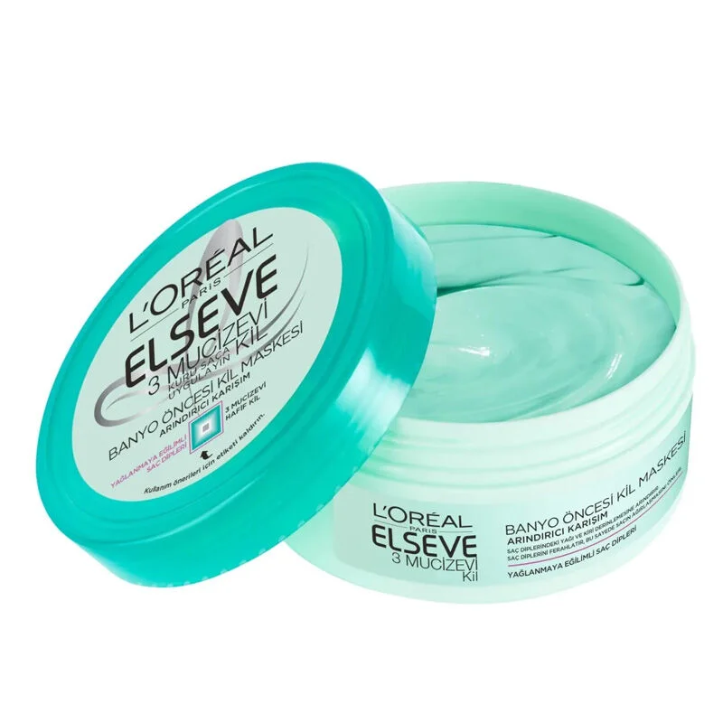 Purifiez & Rafraîchissez : Masque Elseve 3 Argiles 150 ml