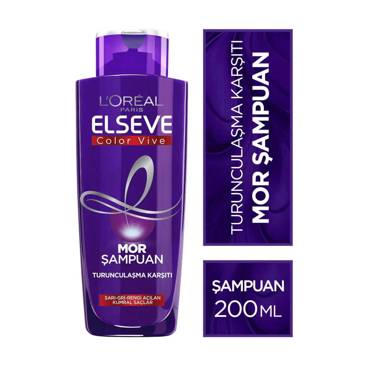 L'Oréal Paris Elseve Anti-Orange Lila Shampoo 200ml 6