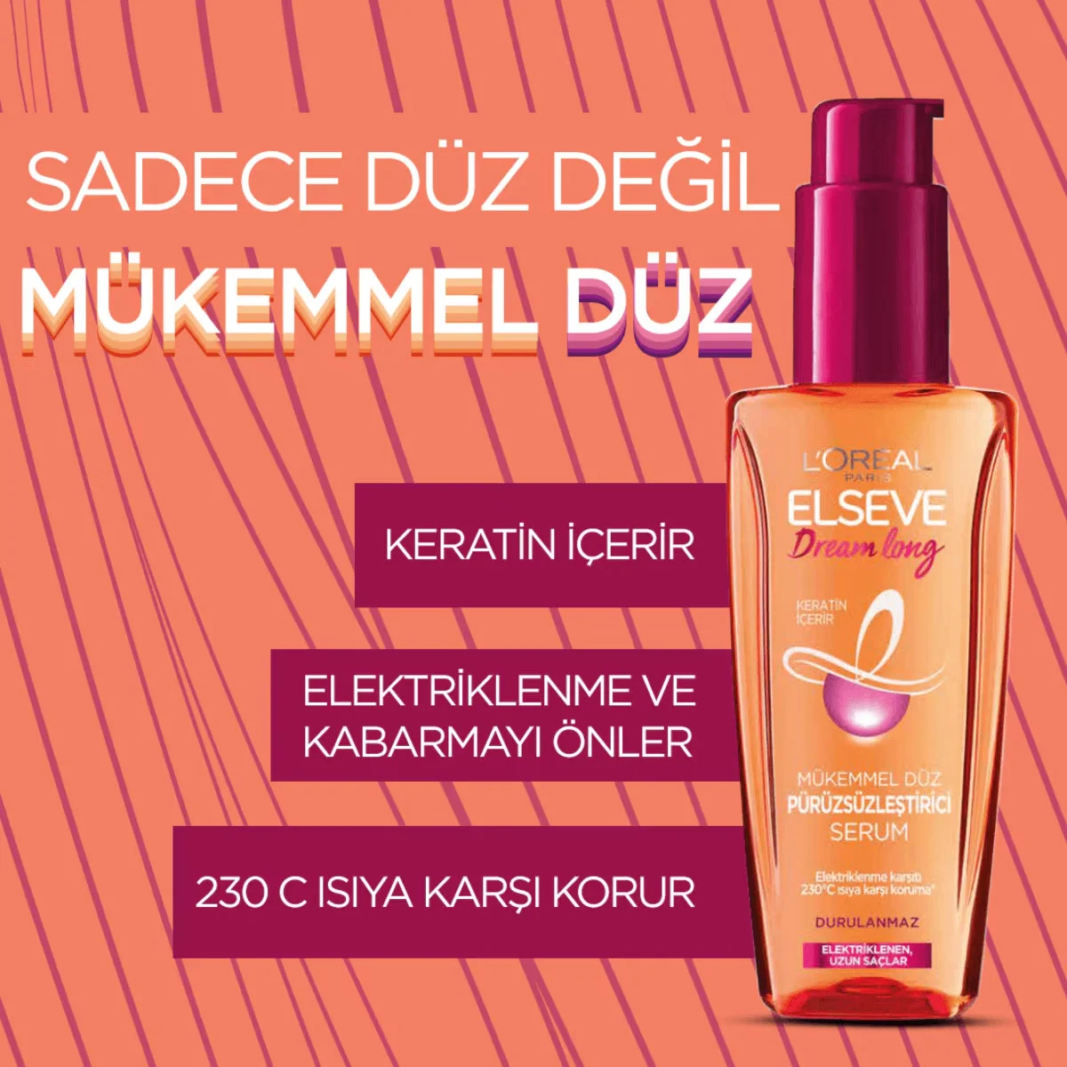 Obtenez des Cheveux Lisses et Protégés avec Elseve Dream Lon 6
