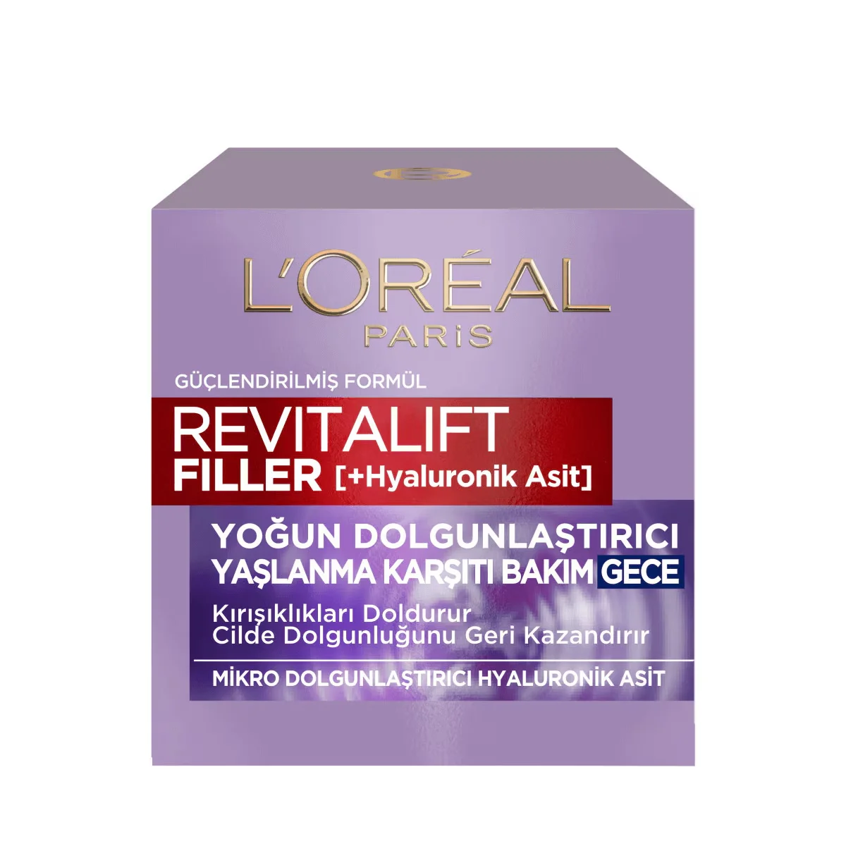 Repulpez & Comblez : Crème Nuit Revitalift Filler Loreal 3