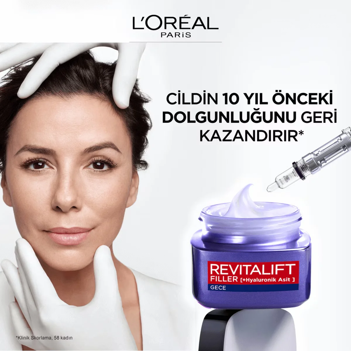 Repulpez & Comblez : Crème Nuit Revitalift Filler Loreal 4