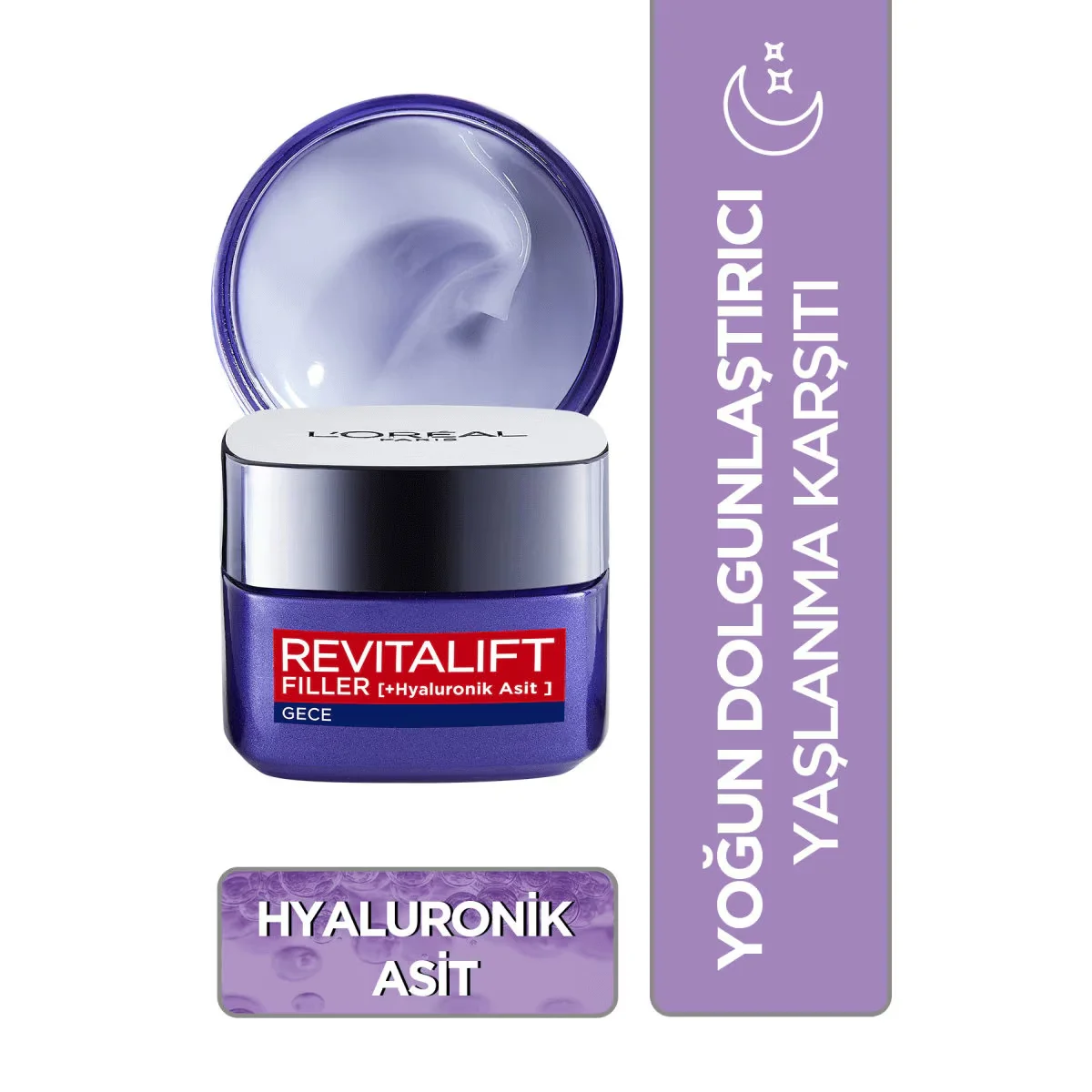 Repulpez & Comblez : Crème Nuit Revitalift Filler Loreal 5