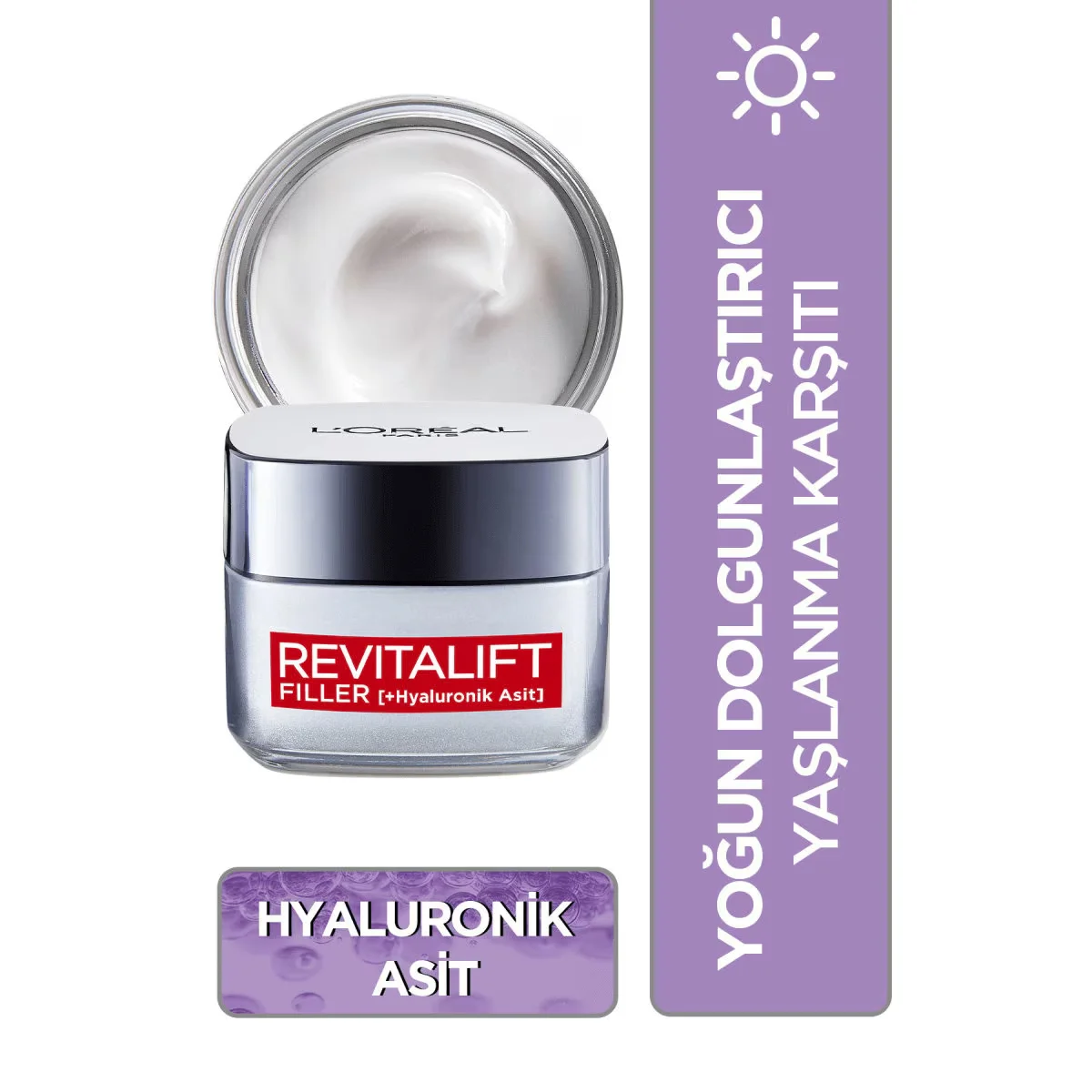 Repulpez votre peau : Crème Jour Loreal Revitalift Filler 3