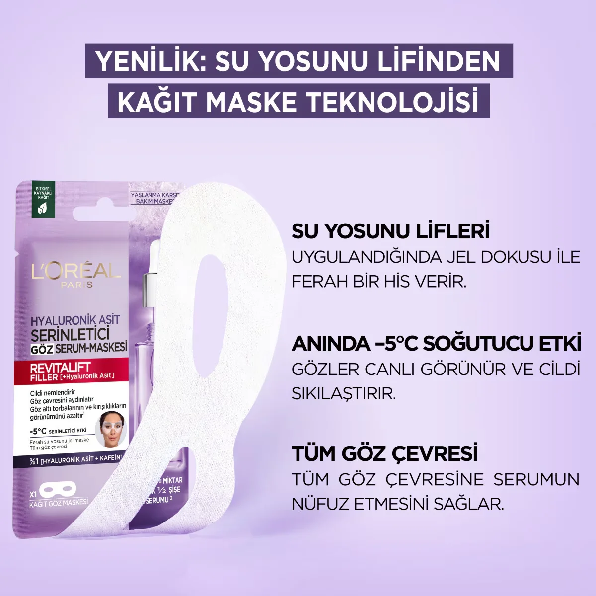 Loreal Paris Hyaluronic Acid Cooling Eye Serum - Mask 11 gr 5