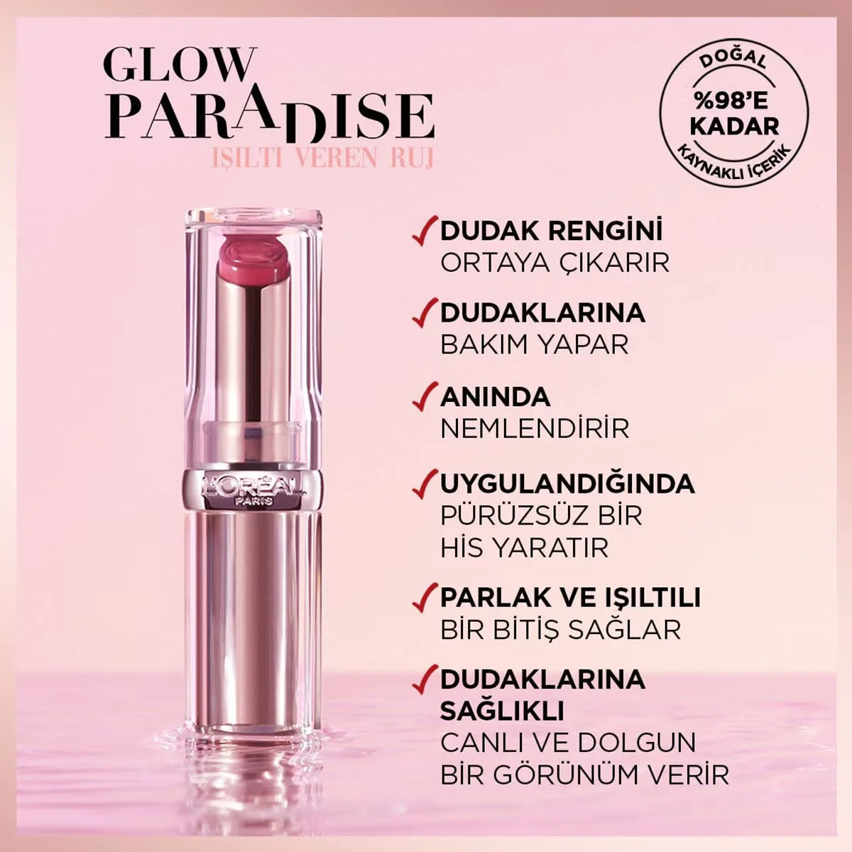 Loreal Paris Color Riche Glow Paradise 353 Mulberry 6