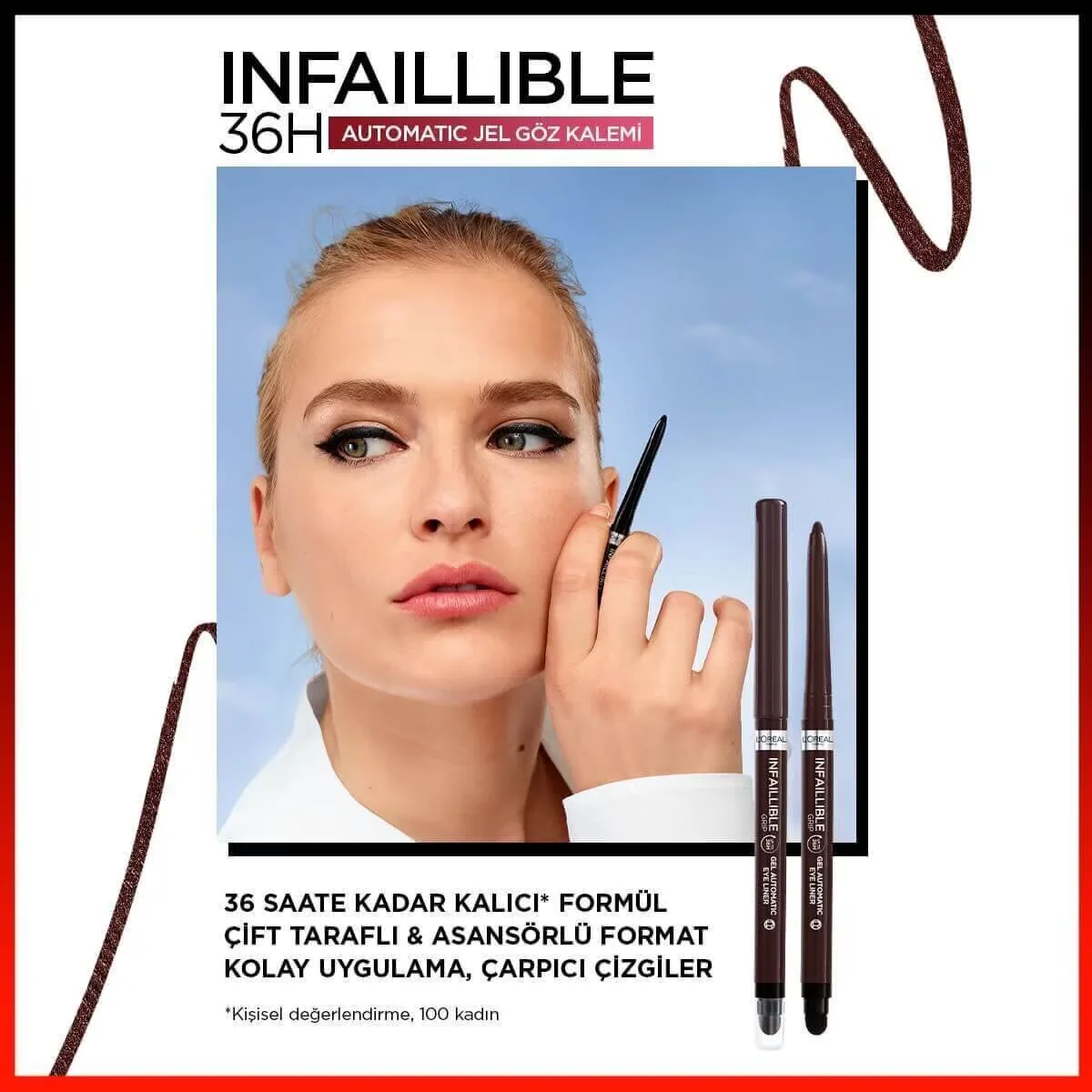 Sublimez votre Regard avec l'Eyeliner L'Oréal Paris Infailli 2