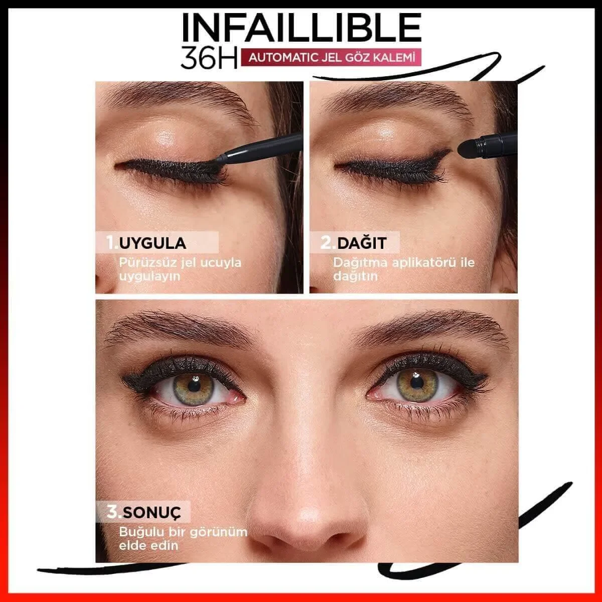Sublimez votre Regard avec l'Eyeliner L'Oréal Paris Infailli 6