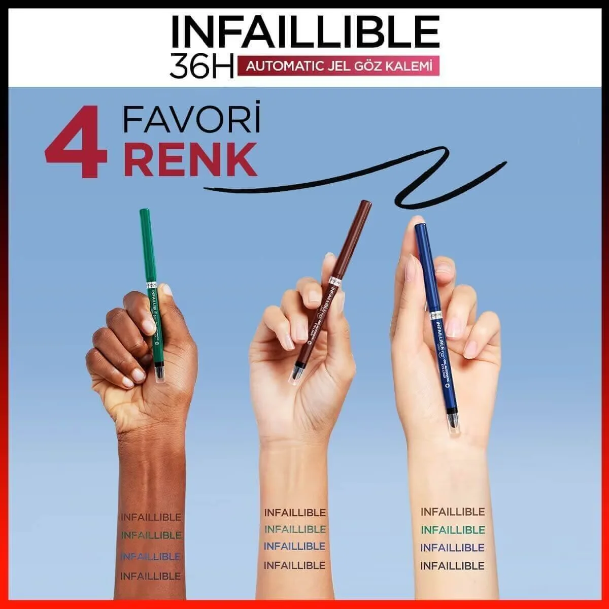 Sublimez votre Regard avec l'Eyeliner L'Oréal Paris Infailli 4
