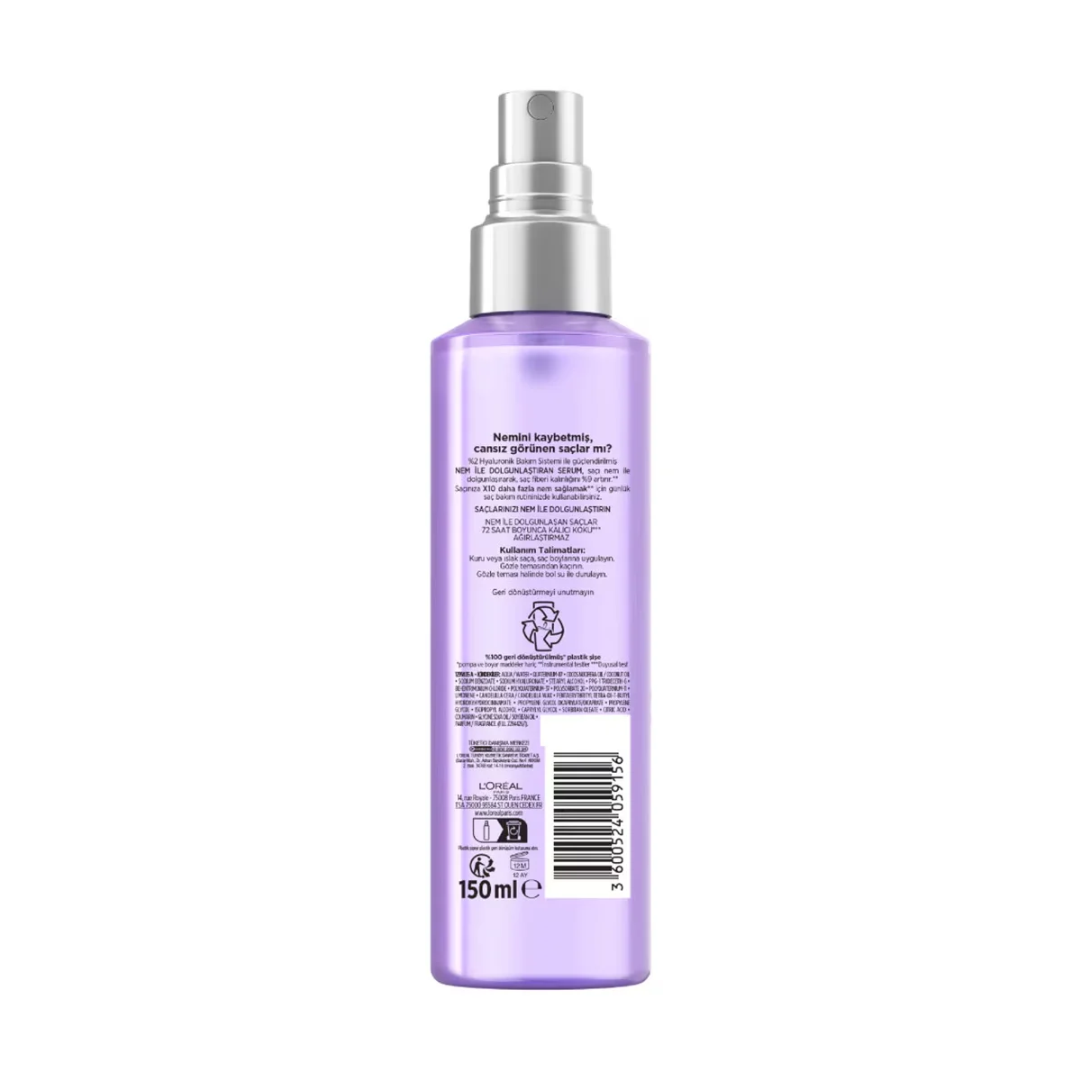 Obtenez des cheveux hydratés et volumineux avec Elseve Hydra 4