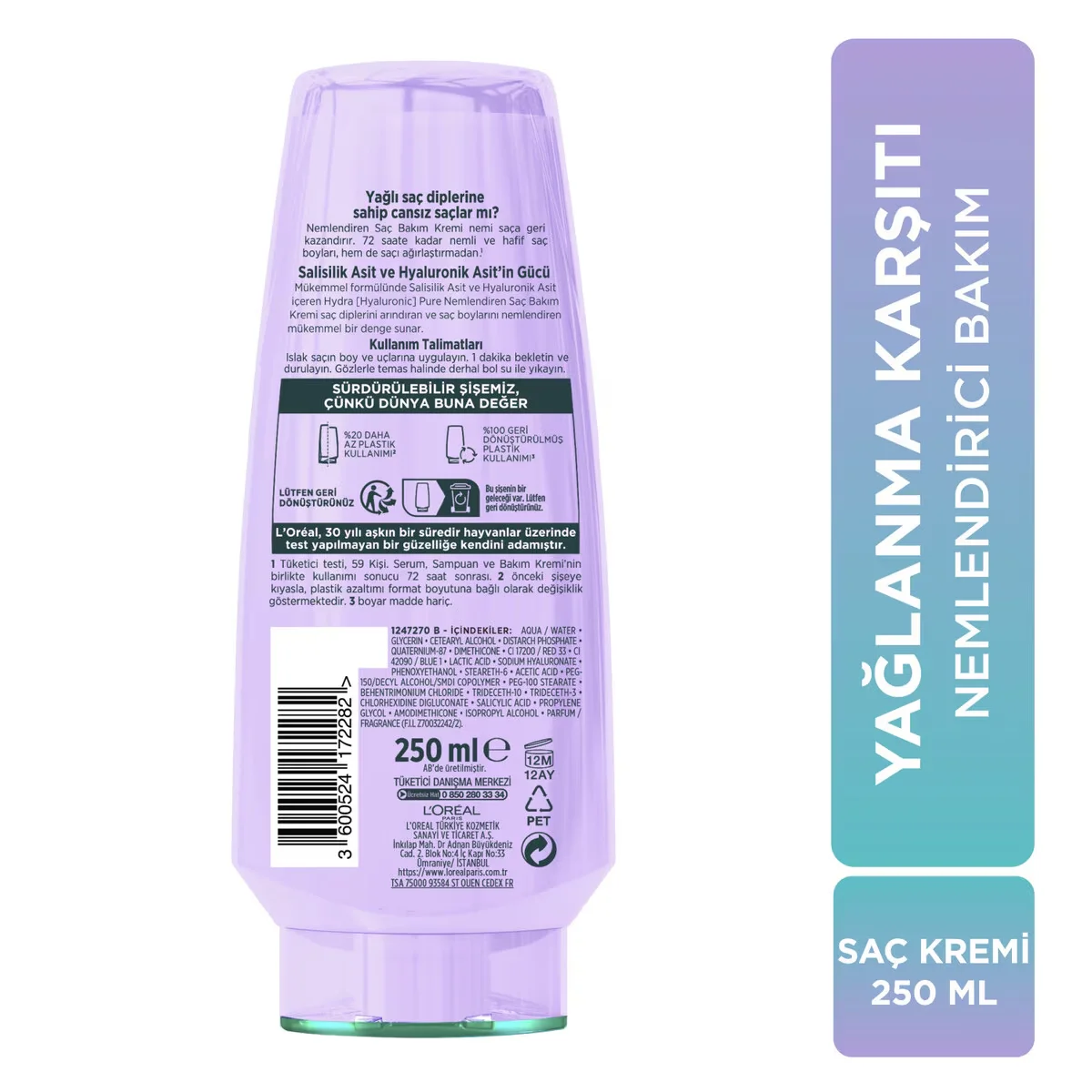 Obtenez des cheveux hydratés et légers 72h avec Elseve 3