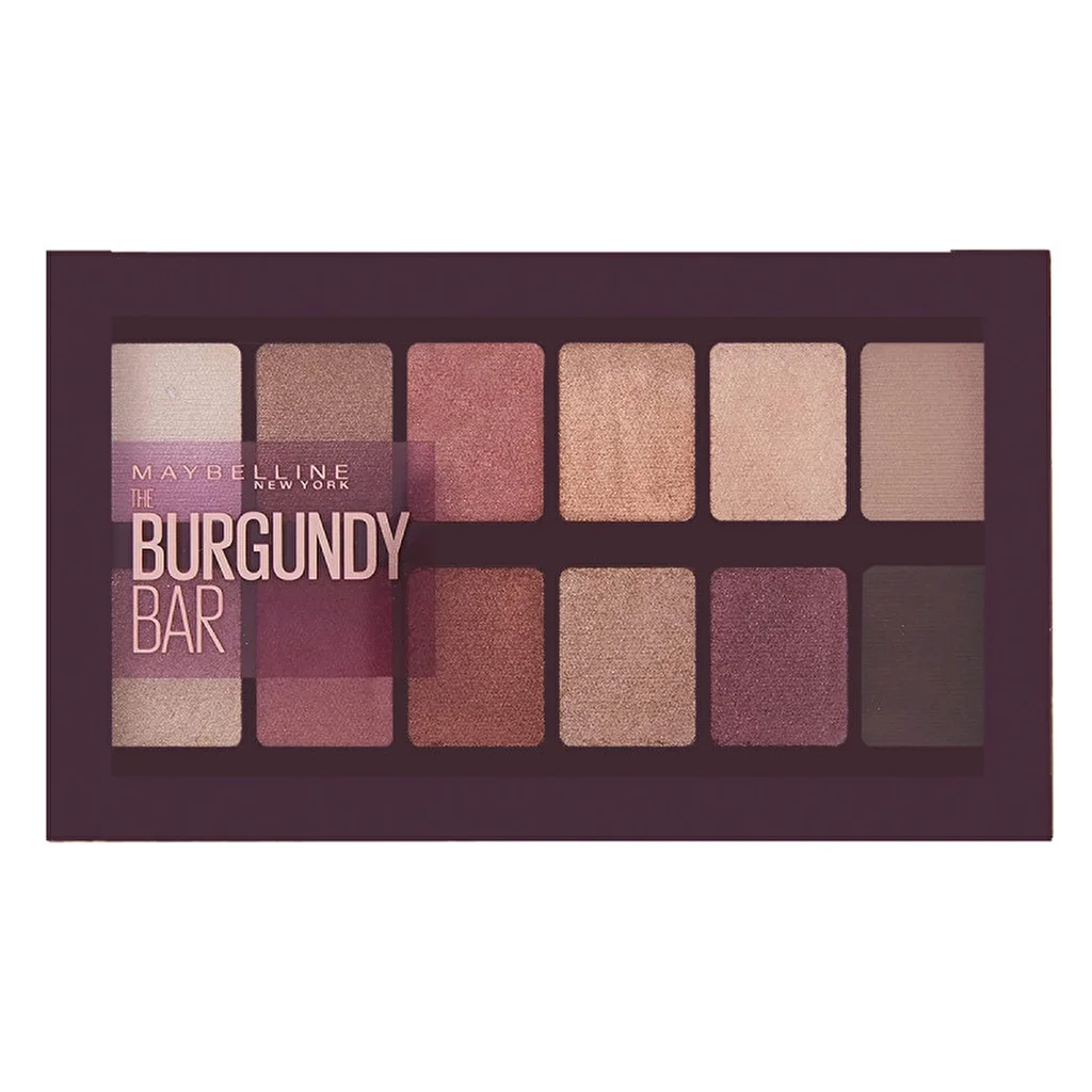 Créez des looks captivants avec la palette Maybelline Burgun 6