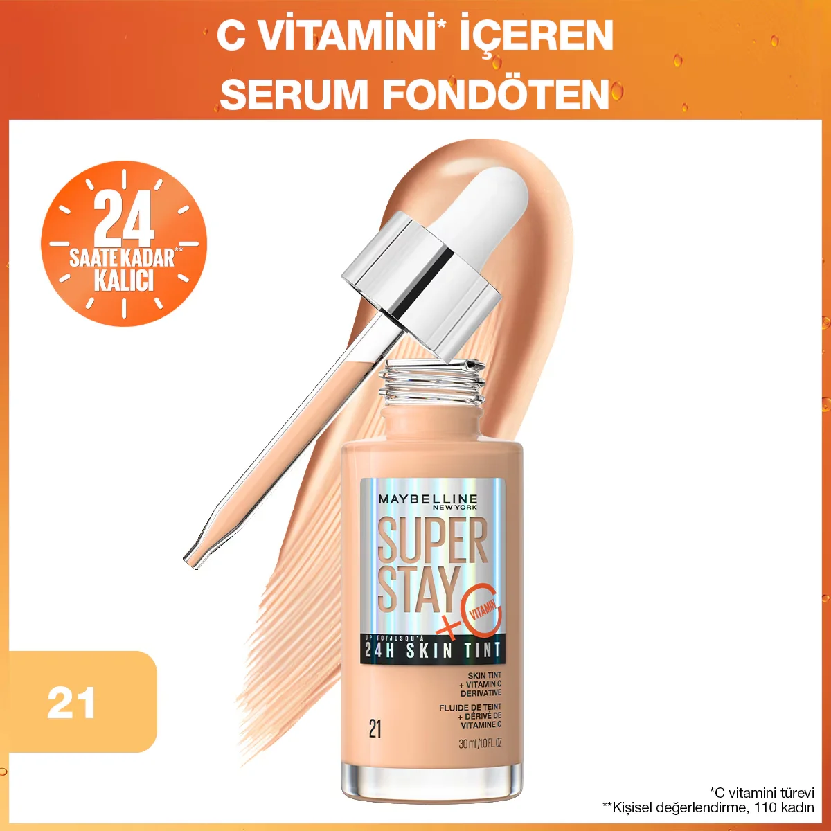Sublimez votre teint : Fond de Teint Maybelline Super Stay 2 6