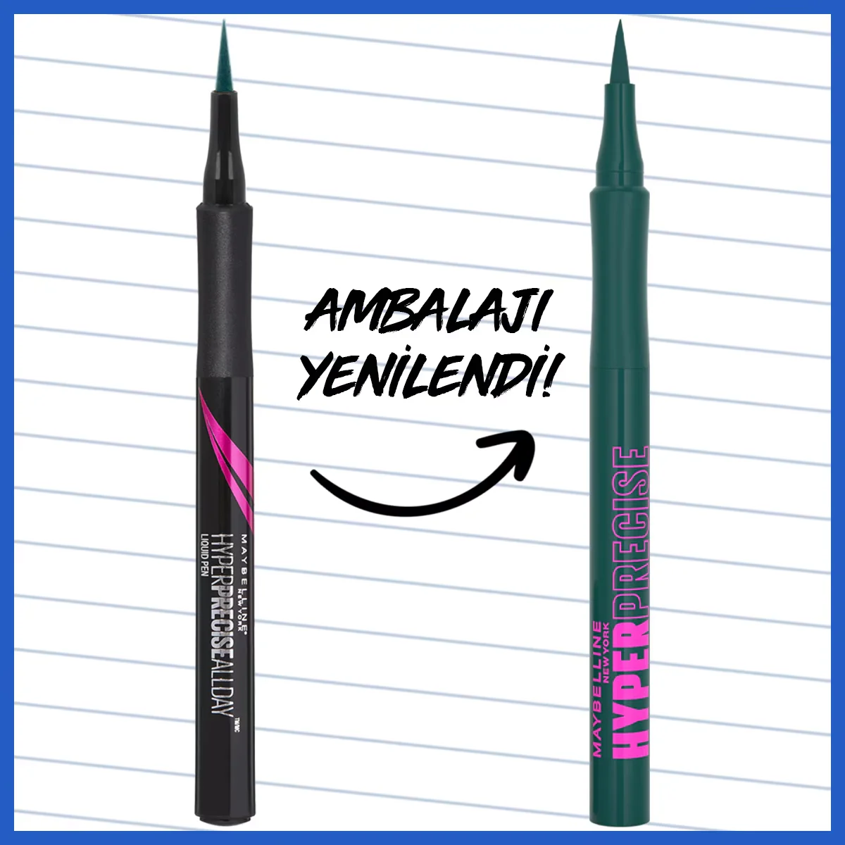 Obtenez un regard intense et précis avec l'eyeliner Maybelli 5