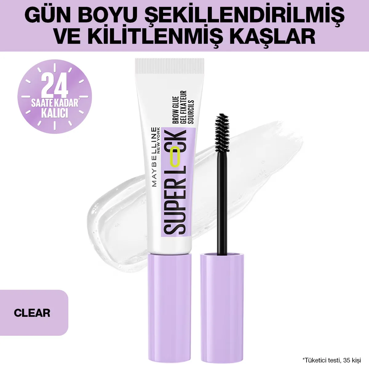 Fixez vos sourcils pour 24h avec Maybelline Superlock Brow G 6