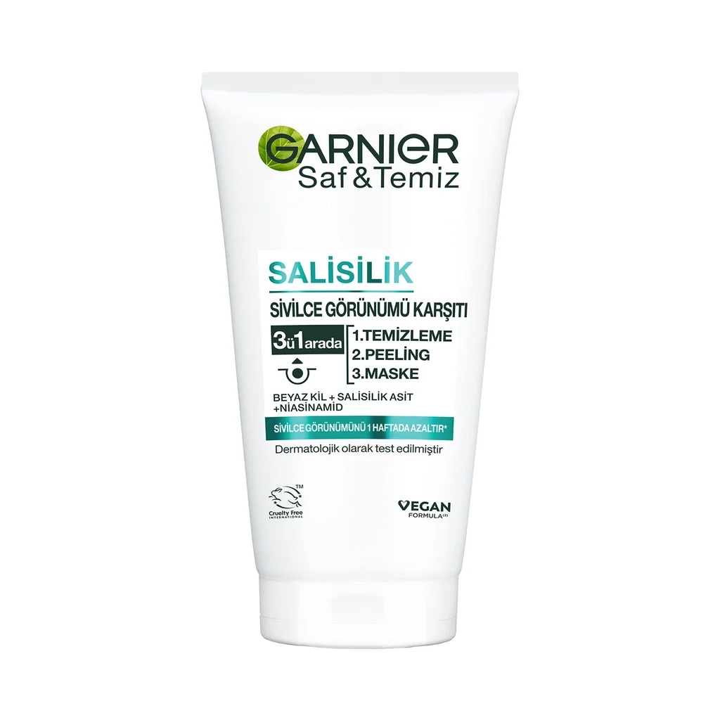 Obtenez une peau nette et matifiée avec Garnier 3-en-1 2