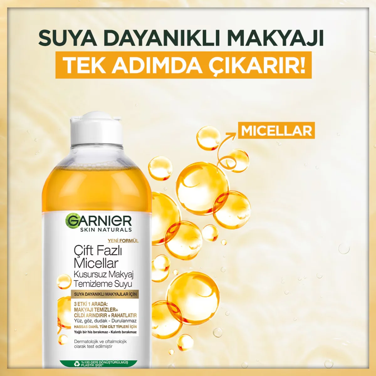 Démaquillez, Purifiez, Apaisez : Eau Micellaire Biphasée Gar 4