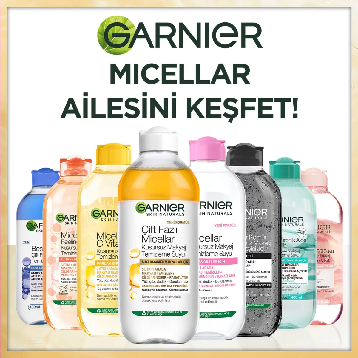 Démaquillez, Purifiez, Apaisez : Eau Micellaire Biphasée Gar 5