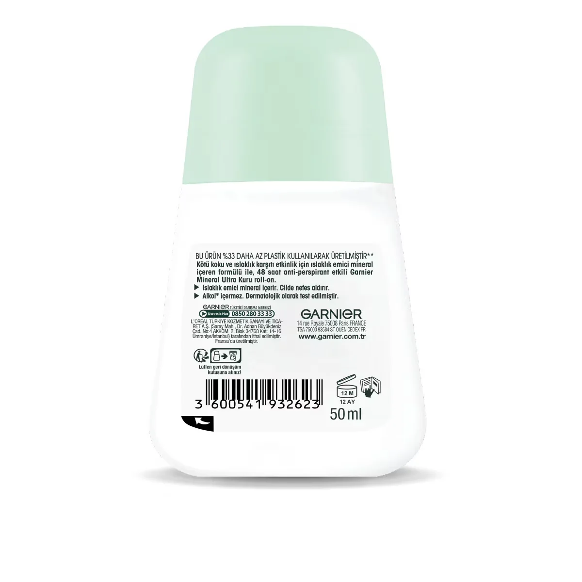 Profitez de 48h de Sécheresse Ultra avec Garnier Roll-On 4
