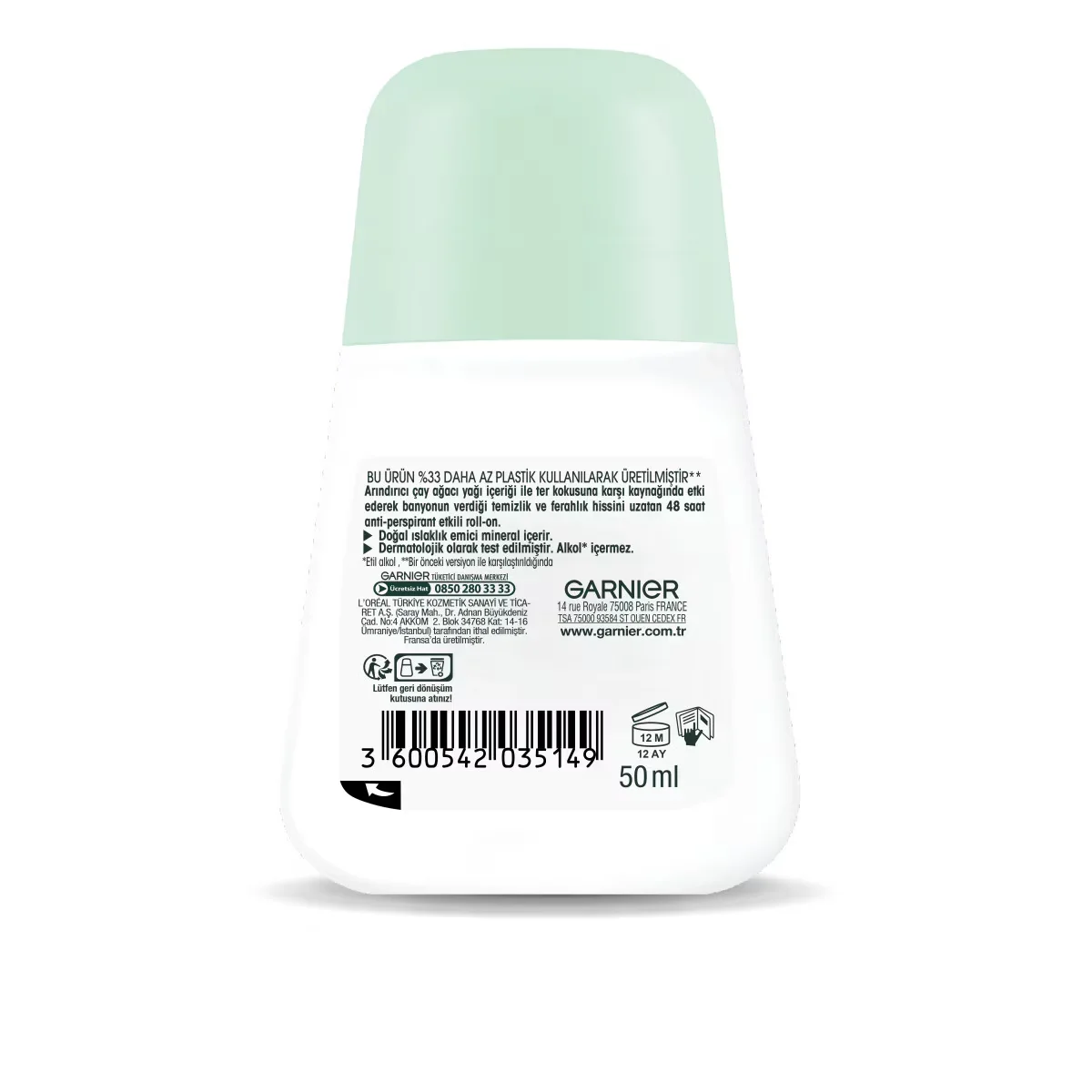 Profitez de 48h de fraîcheur pure avec Garnier Pure & Clean 5