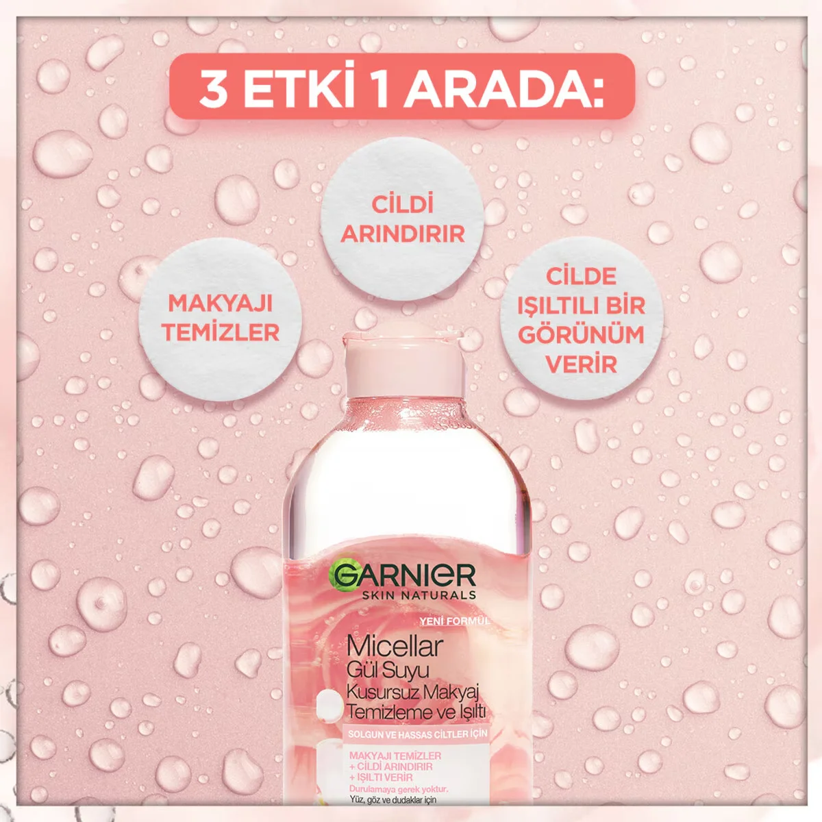 Révélez un Teint Éclatant avec l'Eau Micellaire Rose Garnier 3