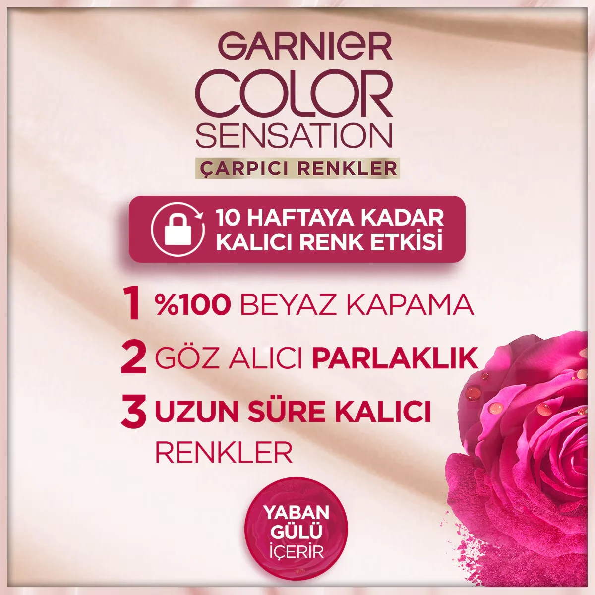 Obtenez une couleur intense et des cheveux soyeux avec Garni 5