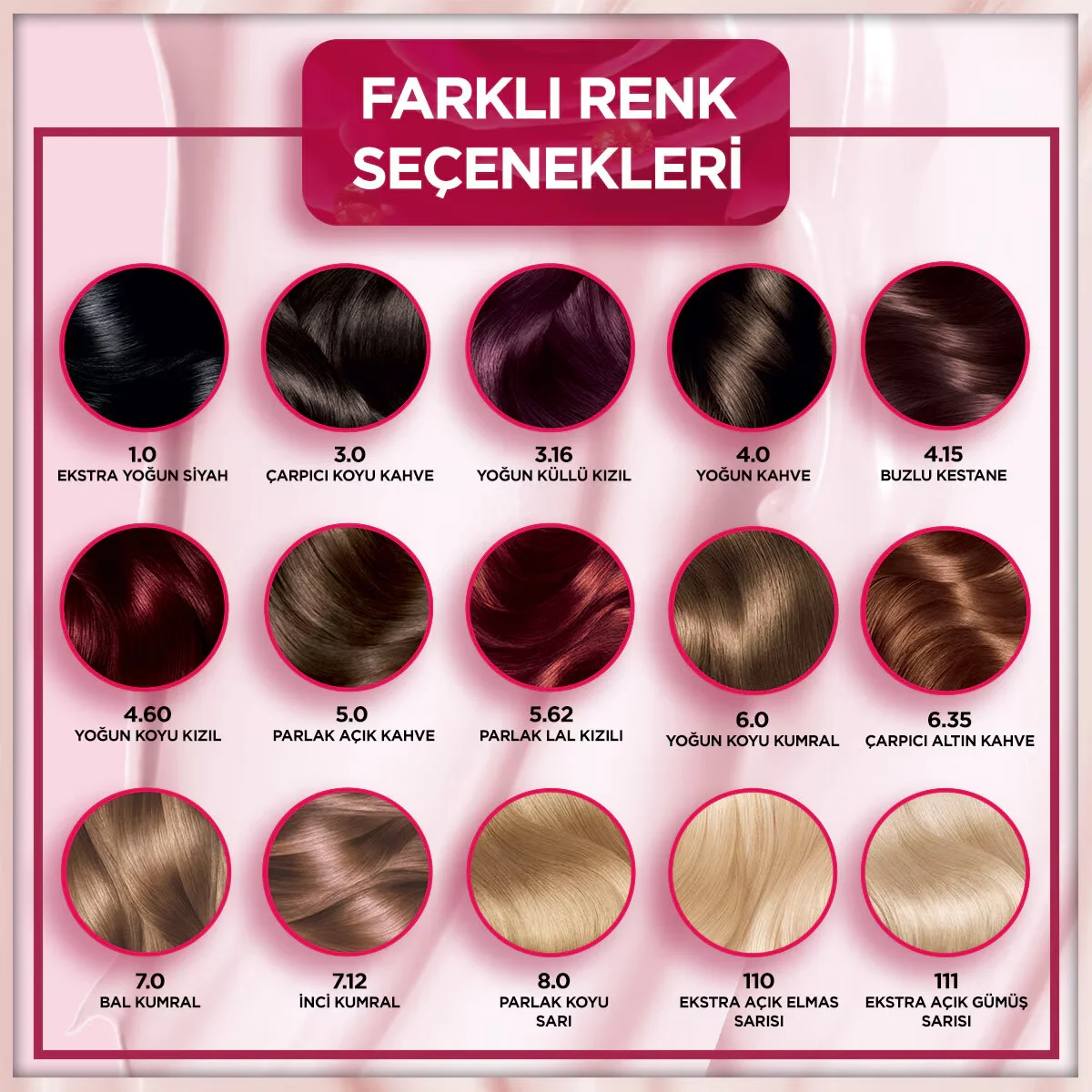 Obtenez une couleur intense et des cheveux soyeux avec Garni 6
