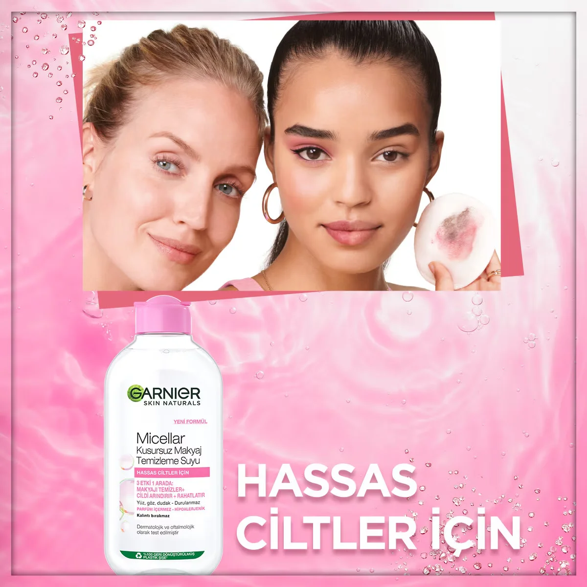 Démaquillez et Purifiez : Eau Micellaire Garnier 200 ml 3