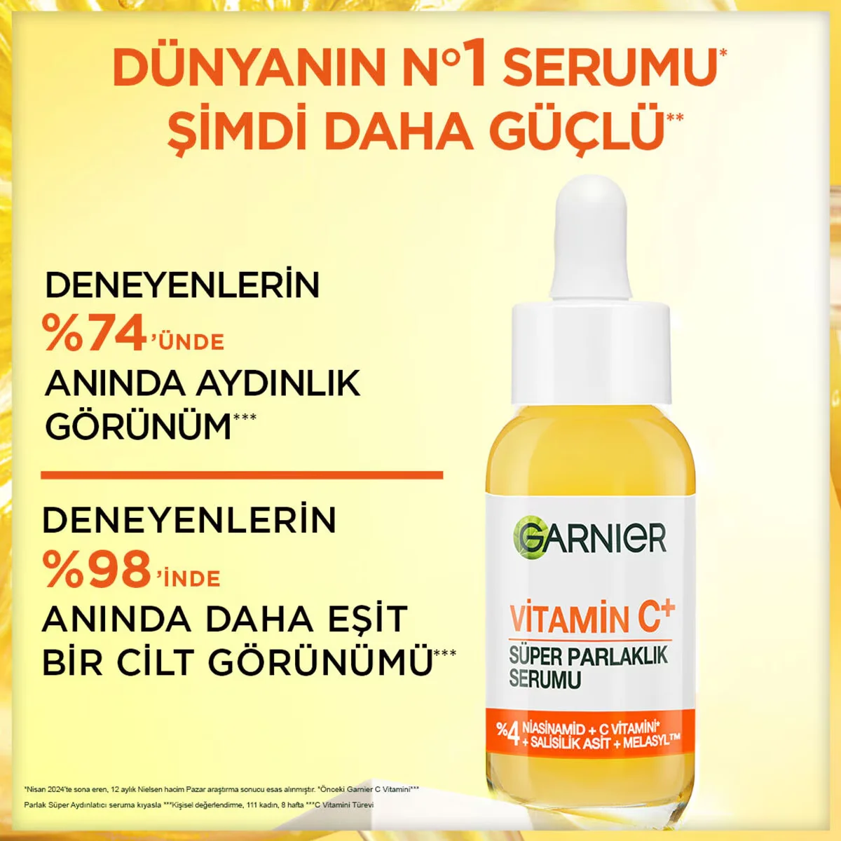 Révélez un Teint Éclatant avec le Sérum Vitamine C Garnier 4