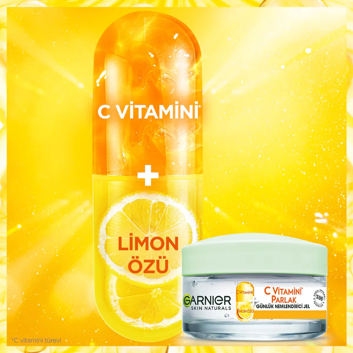 Révélez l'éclat : Gel Hydratant Vitamine C Garnier 50 ml 4